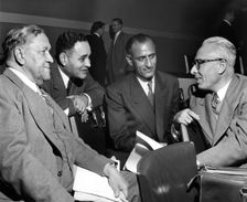 US and Pakistan delegates at the United Nations, Paris, 1950s