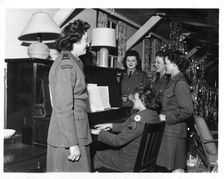 US Army WACS Sergeant Doris Champion, Fort Sheridan, Illinois, USA, 1935