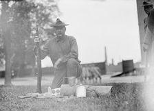 U.S. Army Inspection, New Equipment, 1910. Creator: Harris & Ewing