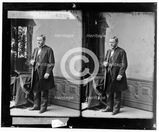 U.S. Grant after European trip, between 1865 and 1880. Creator: Unknown.