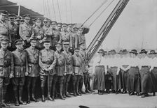 U.S. doctors & nurses in Japan, 1917. Creator: Bain News Service