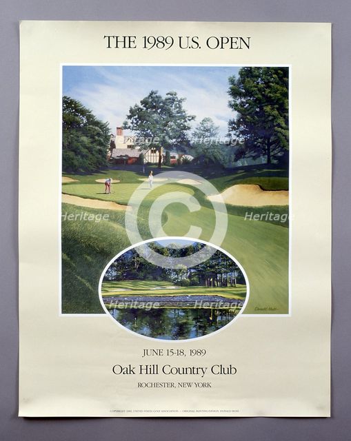 US Open poster, 1989. Creator: Unknown.