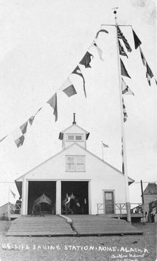 U.S. Life Saving Station, between c1900 and c1930. Creator: Unknown