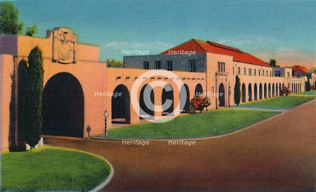 'U.S. Marine Corps Base. San Diego, California', c1941. Artist: Unknown.