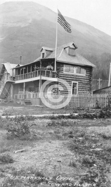 U.S. Marshal's Office, between c1900 and c1930. Creator: Unknown.