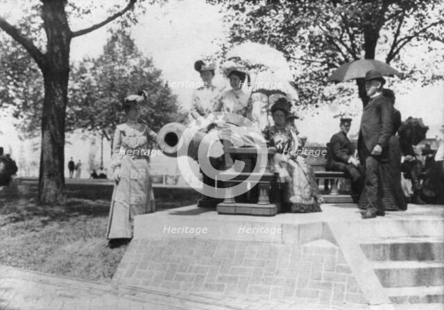 U.S. Naval Academy, Annapolis, (1902?). Creator: Frances Benjamin Johnston.