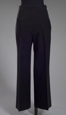 US Navy dress uniform pants worn by Admiral Michelle Howard, 1999. Creator: Weintraub Brothers Company, Inc.