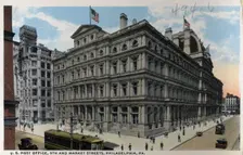US Post Office, 9th and Market Streets, Philadelphia, Pennsylvania, USA, 1914