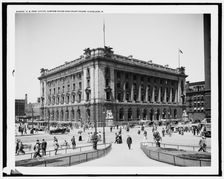 U.S. Post Office, Custom House and Court House, Cleveland, Ohio, c.between 1910 and 1920. Creator: Unknown