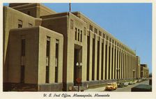 US Post Office, Minneapolis, Minnesota, USA, 1955