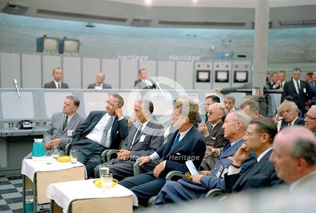 US president John F Kennedy at the Kennedy Space Center in Florida, USA, September 11, 1962. Creator: NASA.