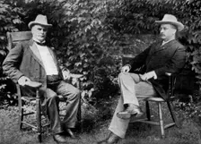 US President William McKinley and Vice-President Theodore Roosevelt, 1899 (1951)