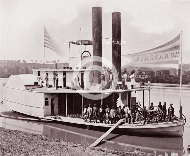 U.S. Transport "Wauhatchie", 1861-65. Creator: Unknown.