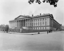U.S. Treasury, Washington, D.C., between 1880 and 1897. Creator: William H. Jackson