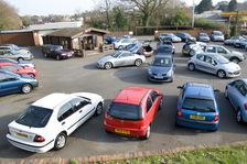 Used Car Dealership Forecourt 2009