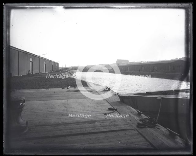USFC Steamer "Albatross" Survey of Fishing Banks from Newport to Newfoundland, 1885. Creator: United States National Museum Photographic Laboratory.
