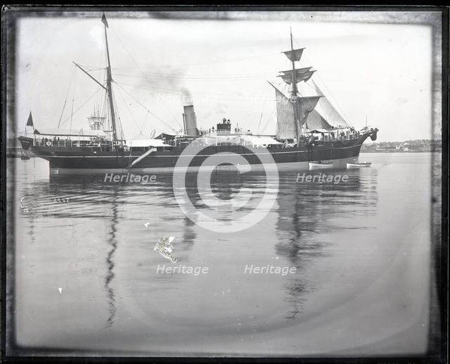 USFC Steamer "Albatross" Survey of Fishing Banks from Newport to Newfoundland, 1885. Creator: United States National Museum Photographic Laboratory.