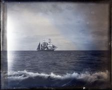 USFC Steamer "Albatross" Survey of Fishing Banks from Newport to Newfoundland, 1885. Creator: United States National Museum Photographic Laboratory