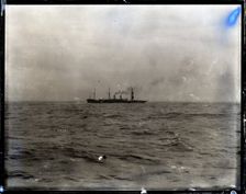 USFC Steamer "Albatross" Survey of Fishing Banks from Newport to Newfoundland, 1885. Creator: United States National Museum Photographic Laboratory