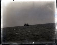 USFC Steamer "Albatross" Survey of Fishing Banks from Newport to Newfoundland, 1885. Creator: United States National Museum Photographic Laboratory