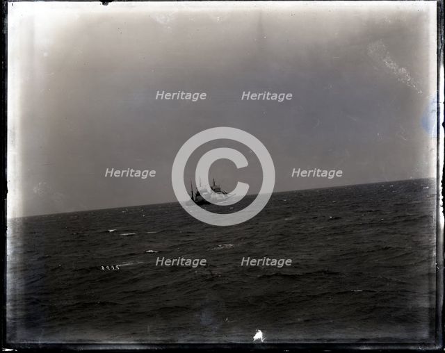 USFC Steamer "Albatross" Survey of Fishing Banks from Newport to Newfoundland, 1885. Creator: United States National Museum Photographic Laboratory.