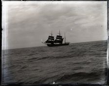 USFC Steamer "Albatross" Survey of Fishing Banks from Newport to Newfoundland, 1885. Creator: United States National Museum Photographic Laboratory
