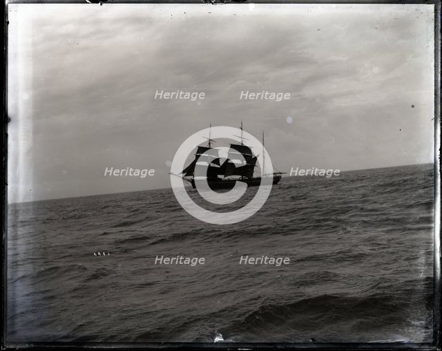 USFC Steamer "Albatross" Survey of Fishing Banks from Newport to Newfoundland, 1885. Creator: United States National Museum Photographic Laboratory.