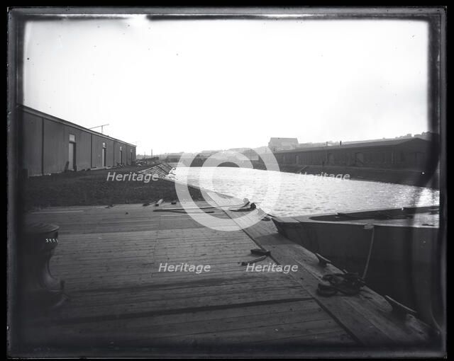 USFC Steamer "Albatross" Survey of Fishing Banks from Newport to Newfoundland, 1885. Creator: United States National Museum Photographic Laboratory.