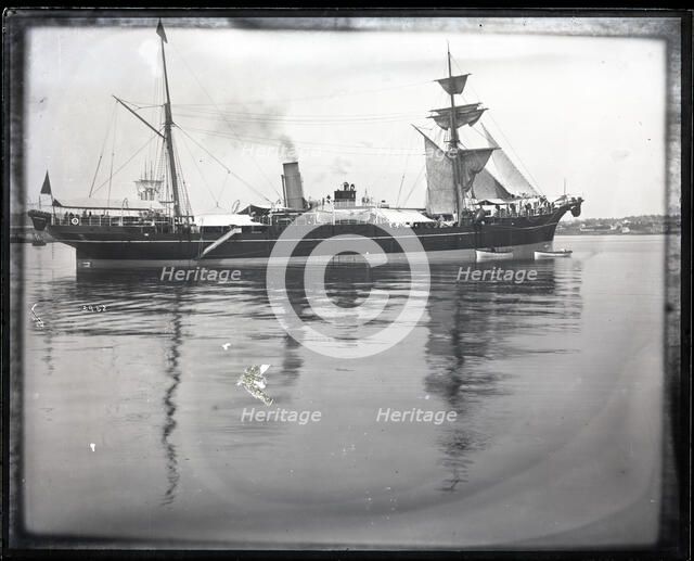 USFC Steamer "Albatross" Survey of Fishing Banks from Newport to Newfoundland, 1885. Creator: United States National Museum Photographic Laboratory.