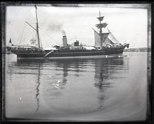 USFC Steamer "Albatross" Survey of Fishing Banks from Newport to Newfoundland, 1885. Creator: United States National Museum Photographic Laboratory