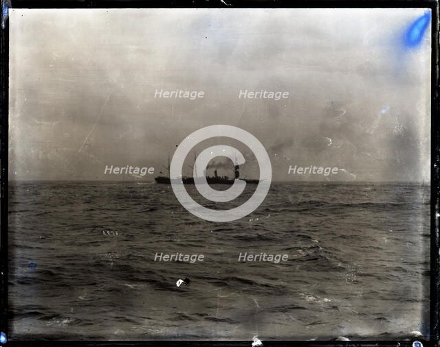 USFC Steamer "Albatross" Survey of Fishing Banks from Newport to Newfoundland, 1885. Creator: United States National Museum Photographic Laboratory.