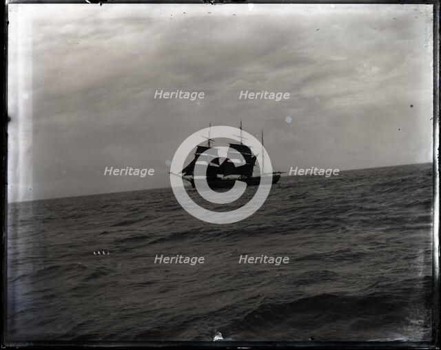 USFC Steamer "Albatross" Survey of Fishing Banks from Newport to Newfoundland, 1885. Creator: United States National Museum Photographic Laboratory.