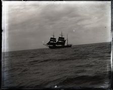 USFC Steamer "Albatross" Survey of Fishing Banks from Newport to Newfoundland, 1885. Creator: United States National Museum Photographic Laboratory