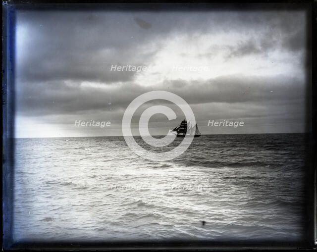 USFC Steamer "Albatross" Survey of Fishing Banks from Newport to Newfoundland, 1885. Creator: United States National Museum Photographic Laboratory.