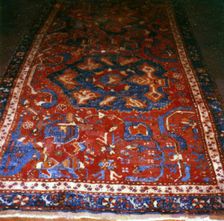 Ushak Carpet, Turkey, 1775/1825. Creator: Unknown
