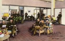 USO Club, Spartanburg, South Carolina, USA, 1943