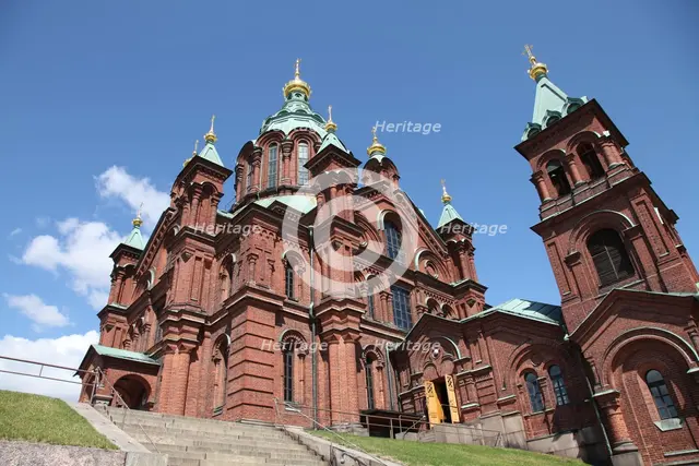 Uspenski Cathedral, Helsinki, Finland, 2011. Creator: Sheldon Marshall.