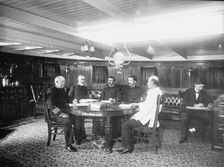 U.S.S. Maine Board of Inquiry into destruction of Maine, between 1898 and 1901. Creator: Unknown