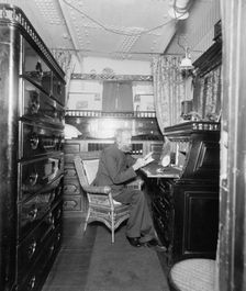 U.S.S. Maine, paymaster Whitehouse, 1896. Creator: Unknown