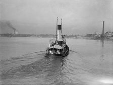 U.S.S. Memphis, Sick, Brought Home By U.S. Hospital Ship solace 1916. Creator: Harris & Ewing