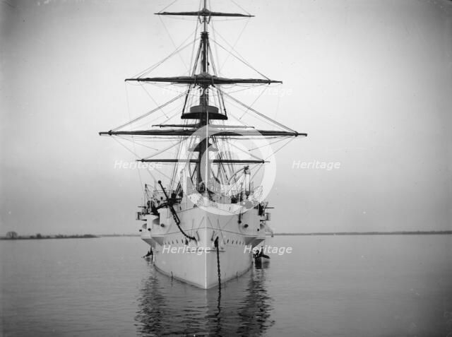 U.S.S. Newark, between 1891 and 1901. Creator: William H. Jackson.