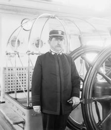 U.S.S. Newark, Captain Farquhar, between 1891 and 1899. Creator: Unknown