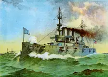 USS New York American armoured cruiser, 1898