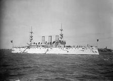 U.S.S. New York, between 1893 and 1901. Creator: William H. Jackson