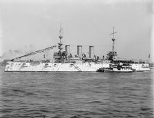 U.S.S. New York, between 1893 and 1901. Creator: William H. Jackson