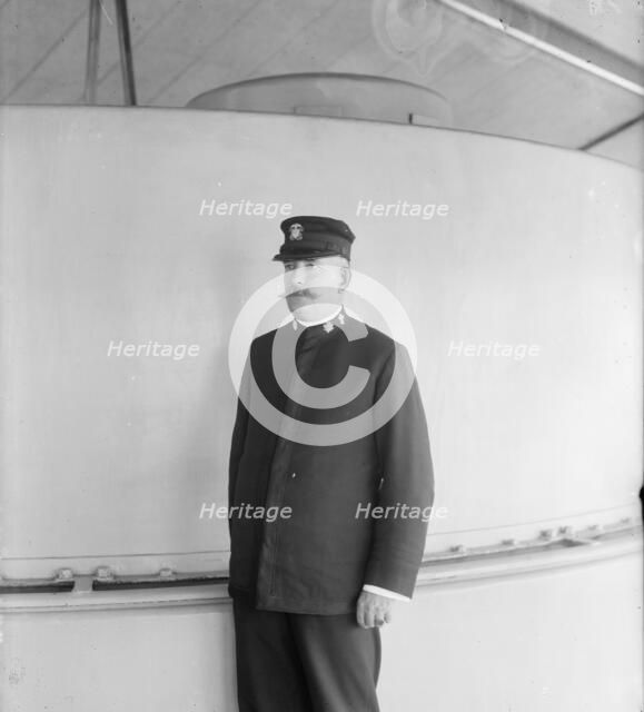 U.S.S. New York, Chaplain Royce, between 1893 and 1901. Creator: William H. Jackson.