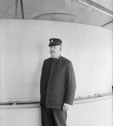 U.S.S. New York, Chaplain Royce, between 1893 and 1901. Creator: William H. Jackson