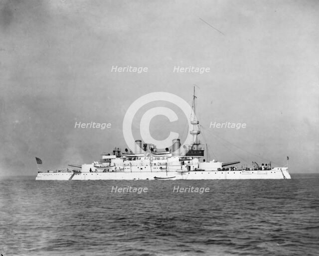U.S.S. Oregon, between 1896 and 1901. Creator: William H. Jackson.