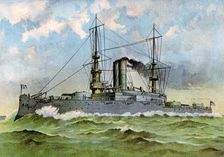 USS Alabama American battleship, 1898