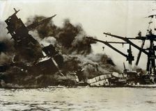USS Arizona, attack on Pearl Harbor, December 7th, 1941